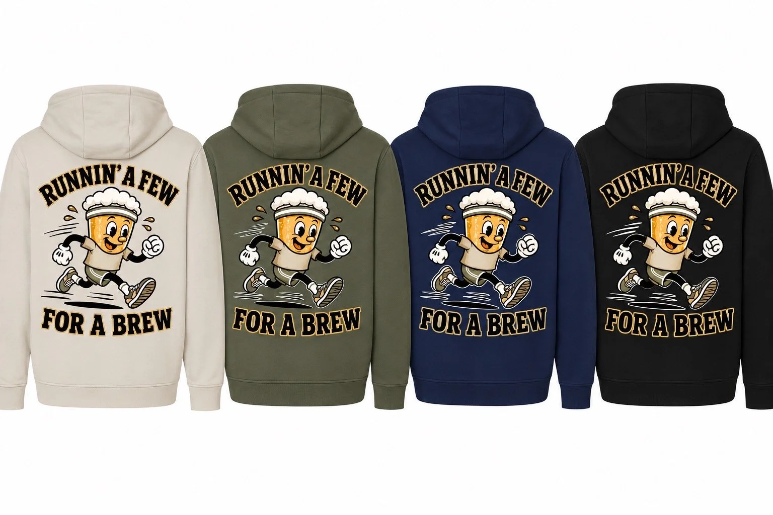 Independent Trading Co. Unisex Performance Hoodie Beer Mug Logo