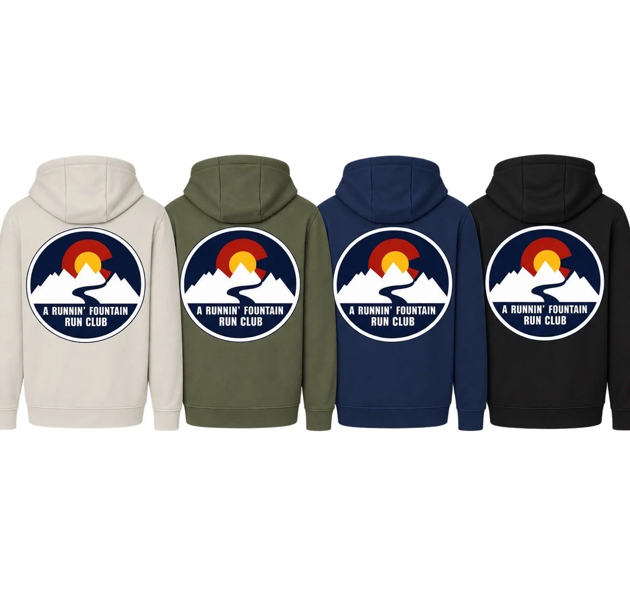 Independent Trading Co. Unisex Performance Mountains of Colorado Logo