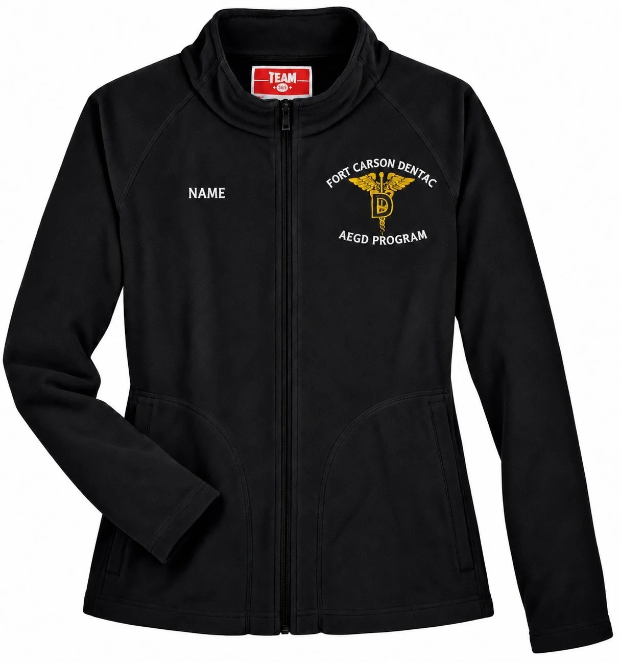 Fort Carson DENTAC Women’s Embroidered Fleece Jacket