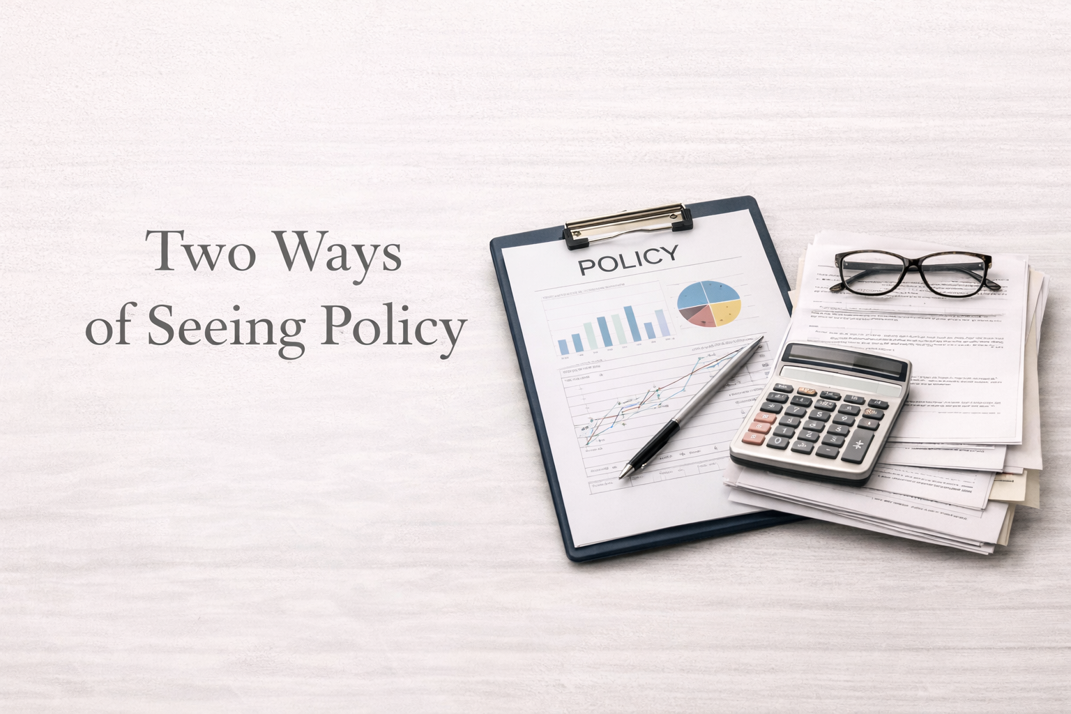 Two Ways of Seeing Policy