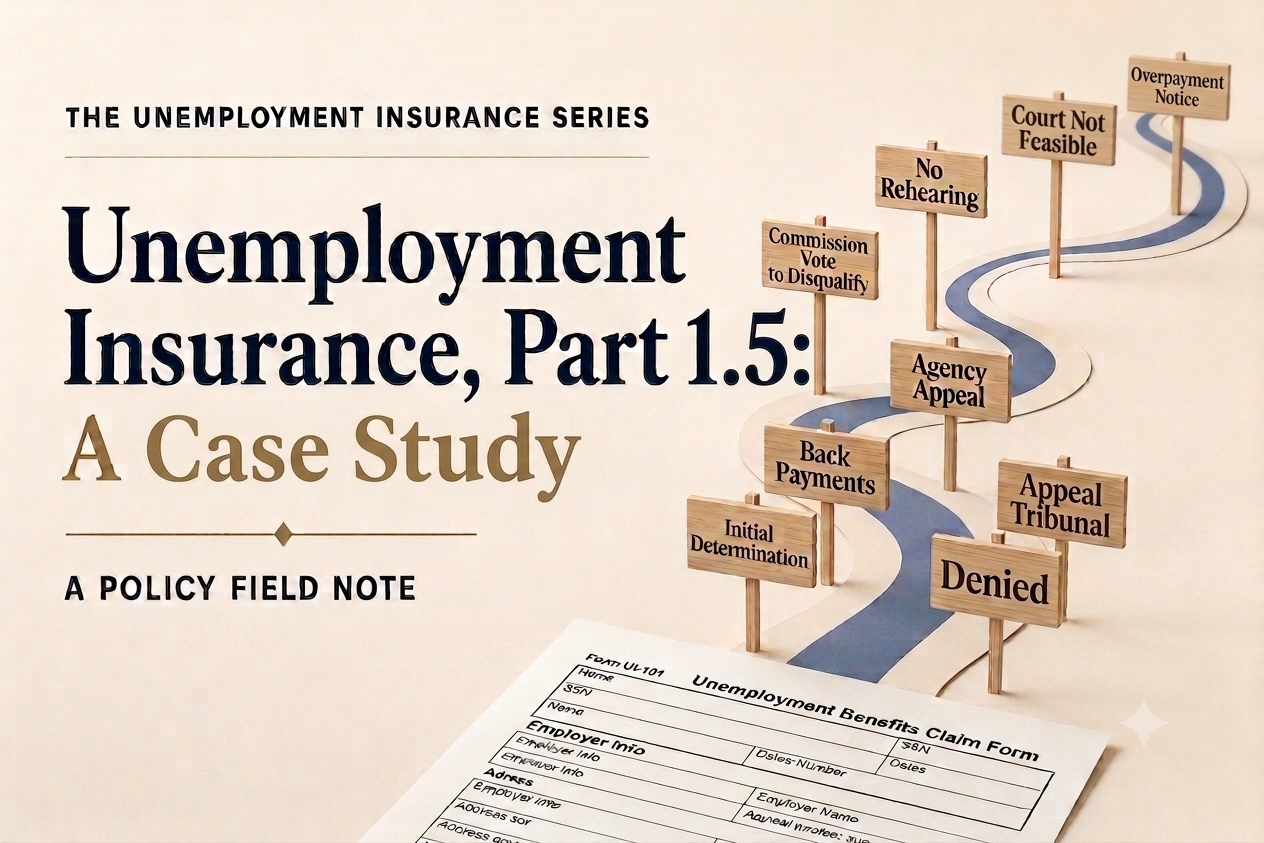 “Good Cause Connected with the Work”: A Case Study of the Texas Workforce Commission’s Unemployment Benefits Process