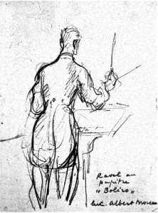 Maurice Ravel Composes Bolèro
