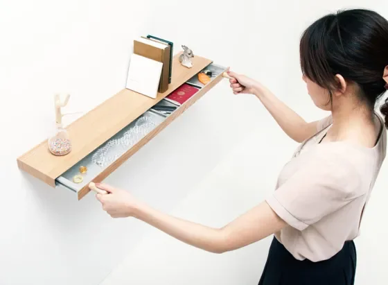 Clopen Shelf by Torafu Architects