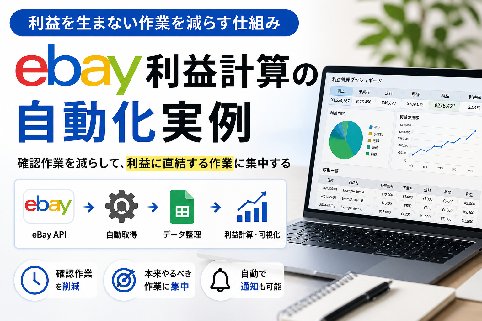 利益を生まない作業を減らす仕組み｜eBay利益計算の自動化実例
