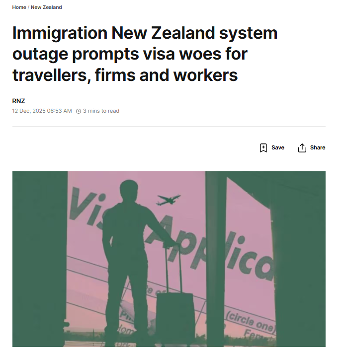 Immigration New Zealand system outage prompts visa woes for travellers, firms and workers – Senior Associate, Elly Fleming