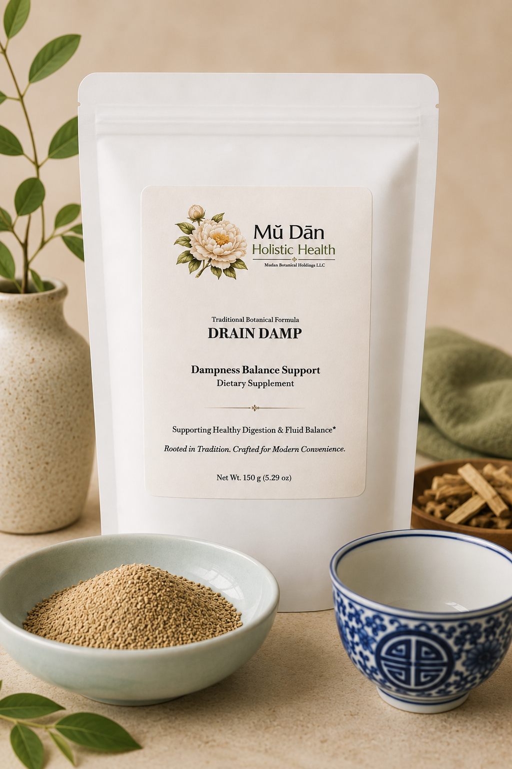 DRAIN FIRE:  Clear Damp Heat Support
