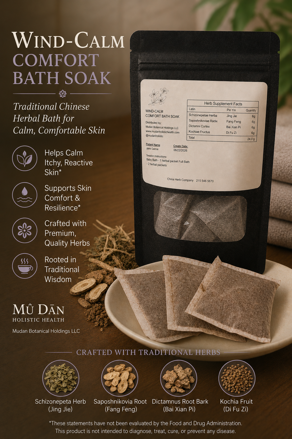 Wind-Calm Comfort Bath Soak