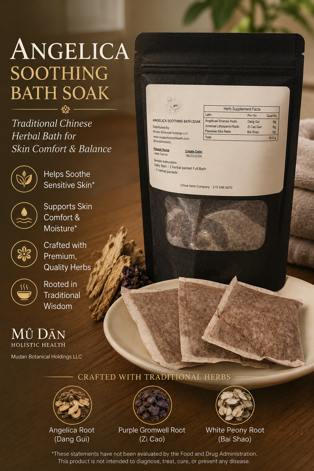 Angelica Soothing Bath Soak