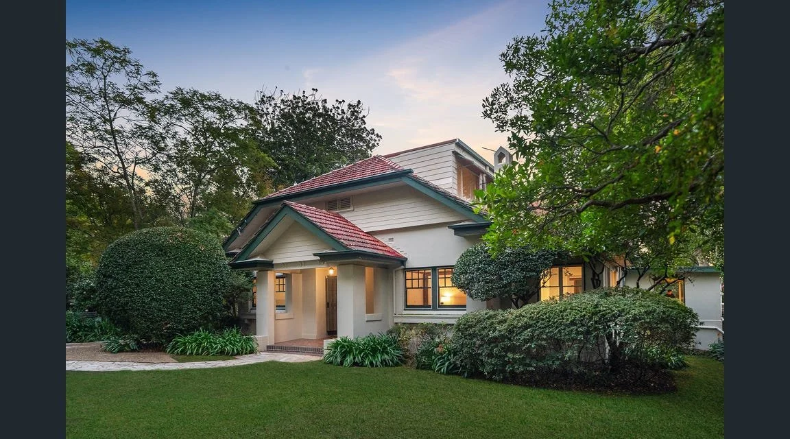 Federation x Arts & Crafts estate - Killara