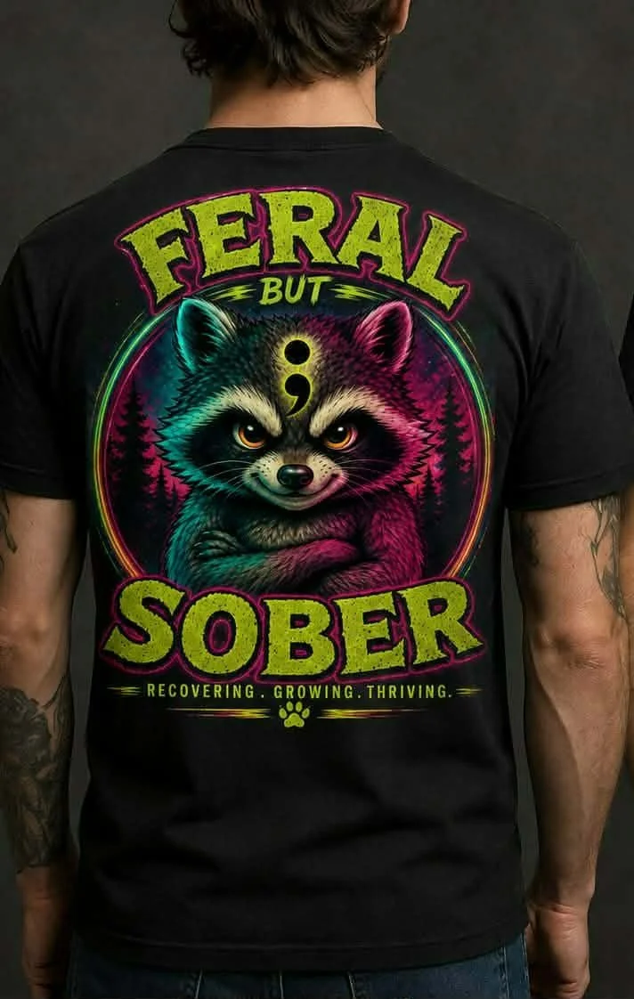 Offical Feral T-shirt by Sarcastically Sober