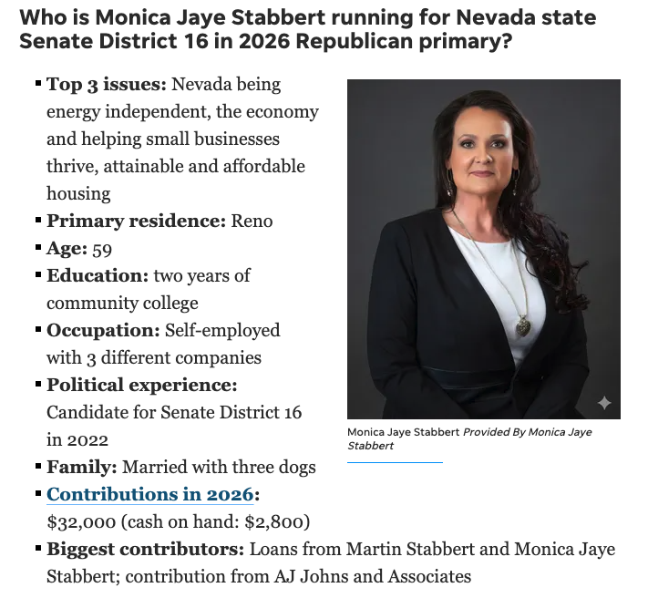 Monica Jaye Stabbert for Senate District 16