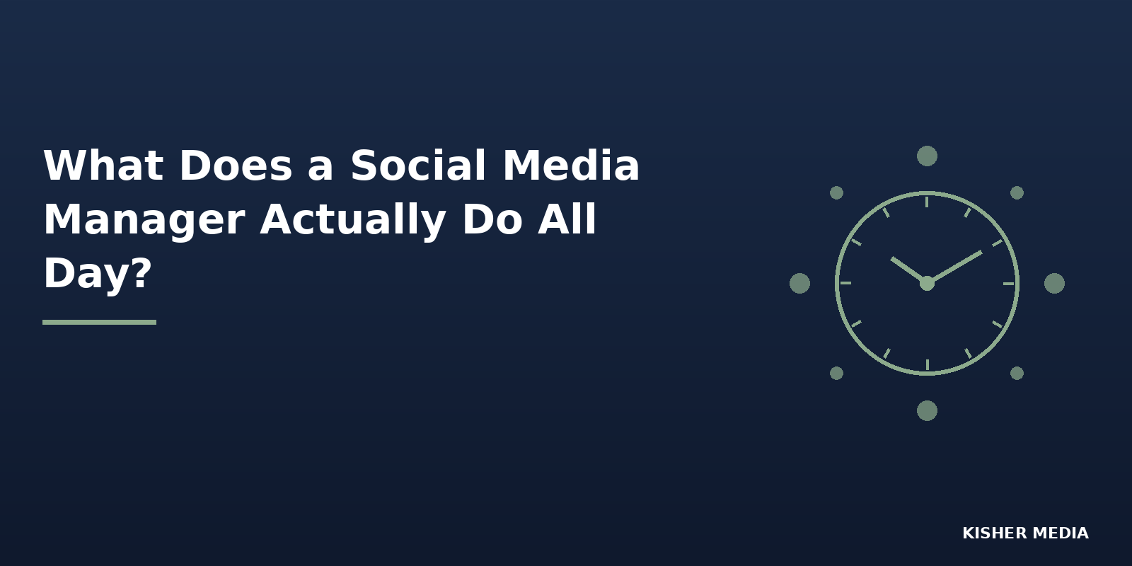 What Does a Social Media Manager Actually Do All Day?&nbsp;