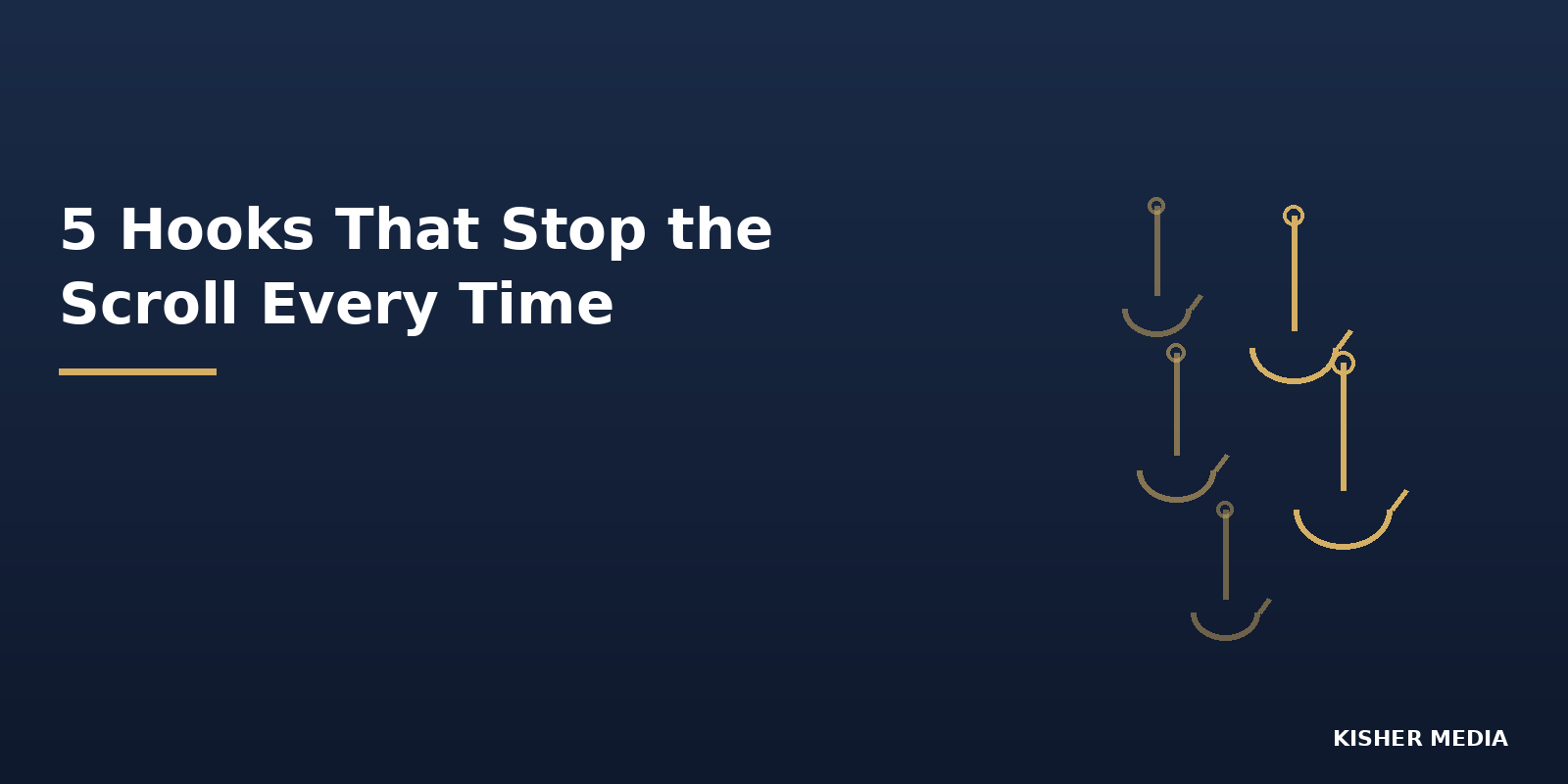 5 Hooks That Stop the Scroll Every Time&nbsp;