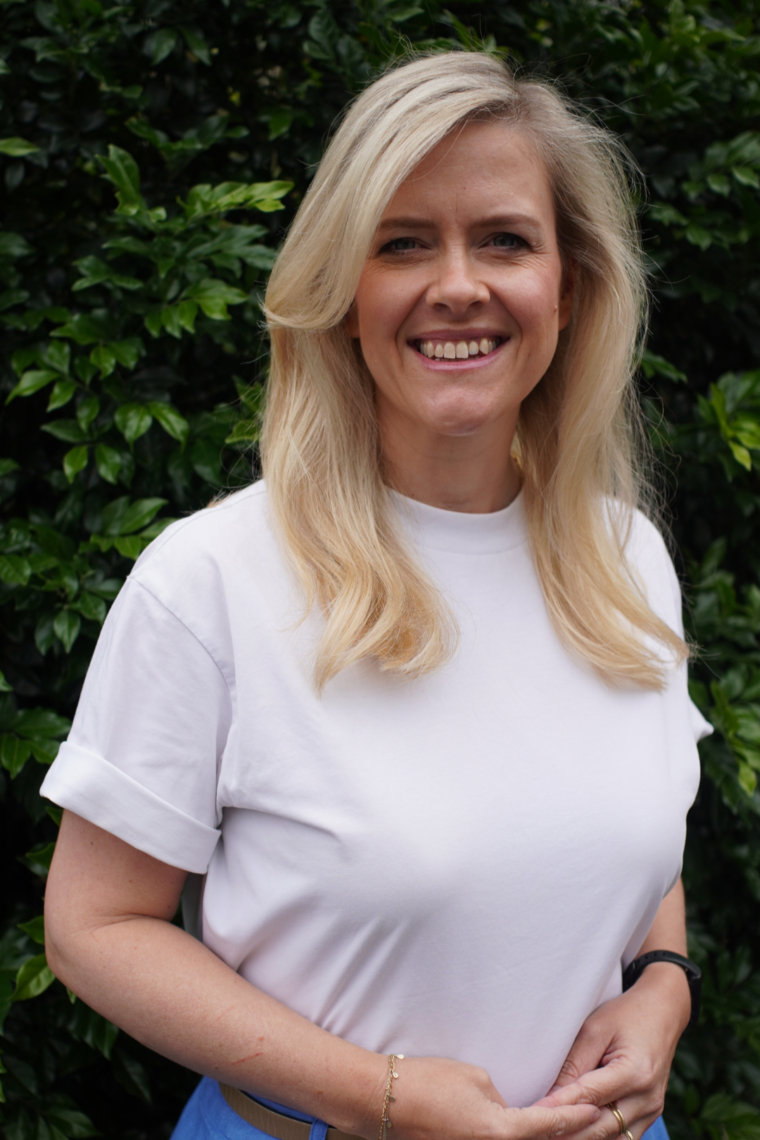 Photo of Alice Hamilton, midlife coach smiling