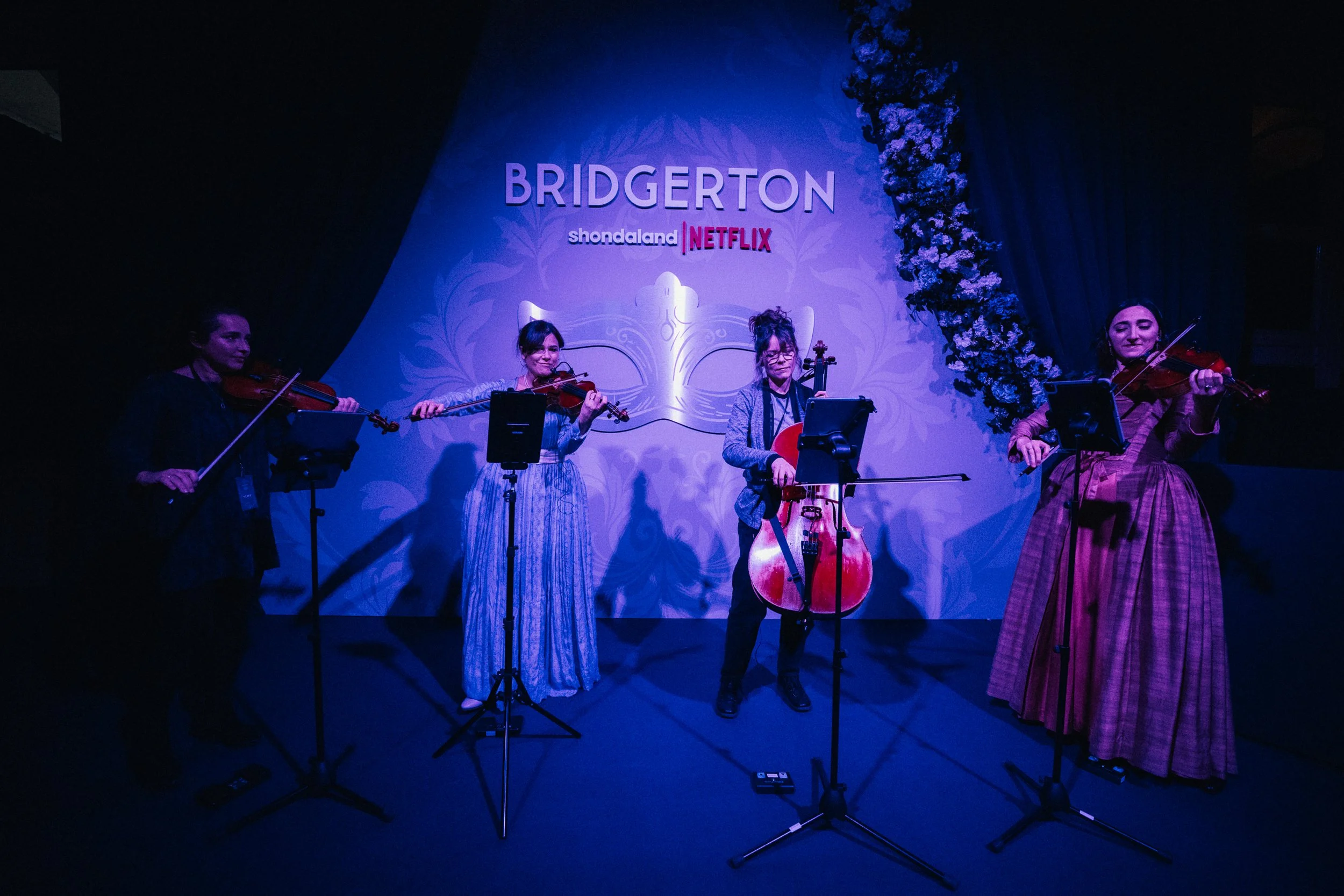 Première mondiale de la Saison 4 de la série Bridgerton