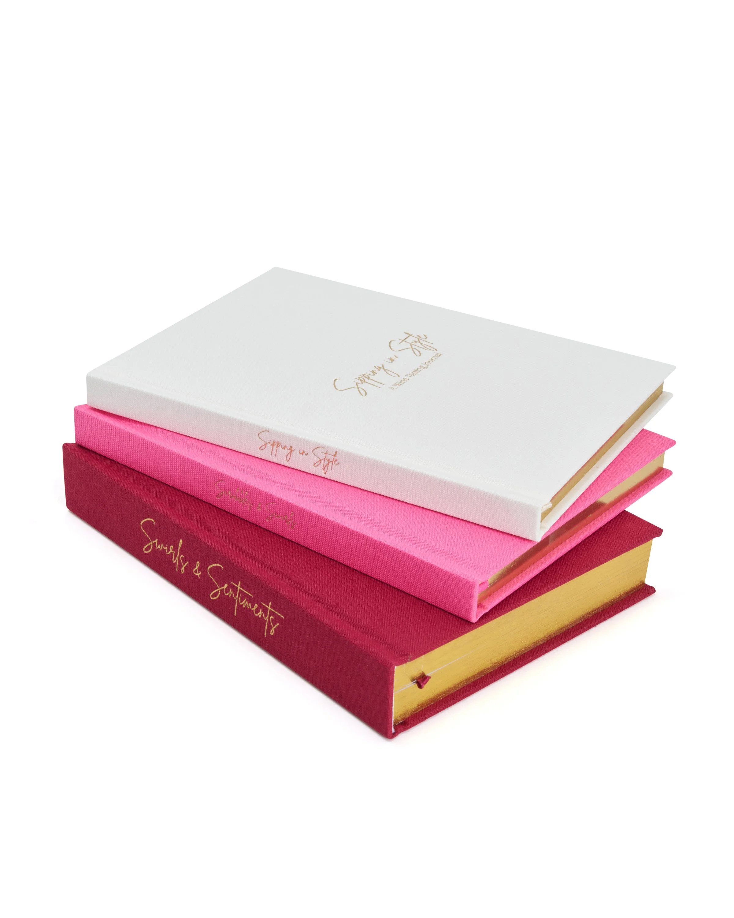 The Journal Trio (3 Hardcover Journals/Notebooks)