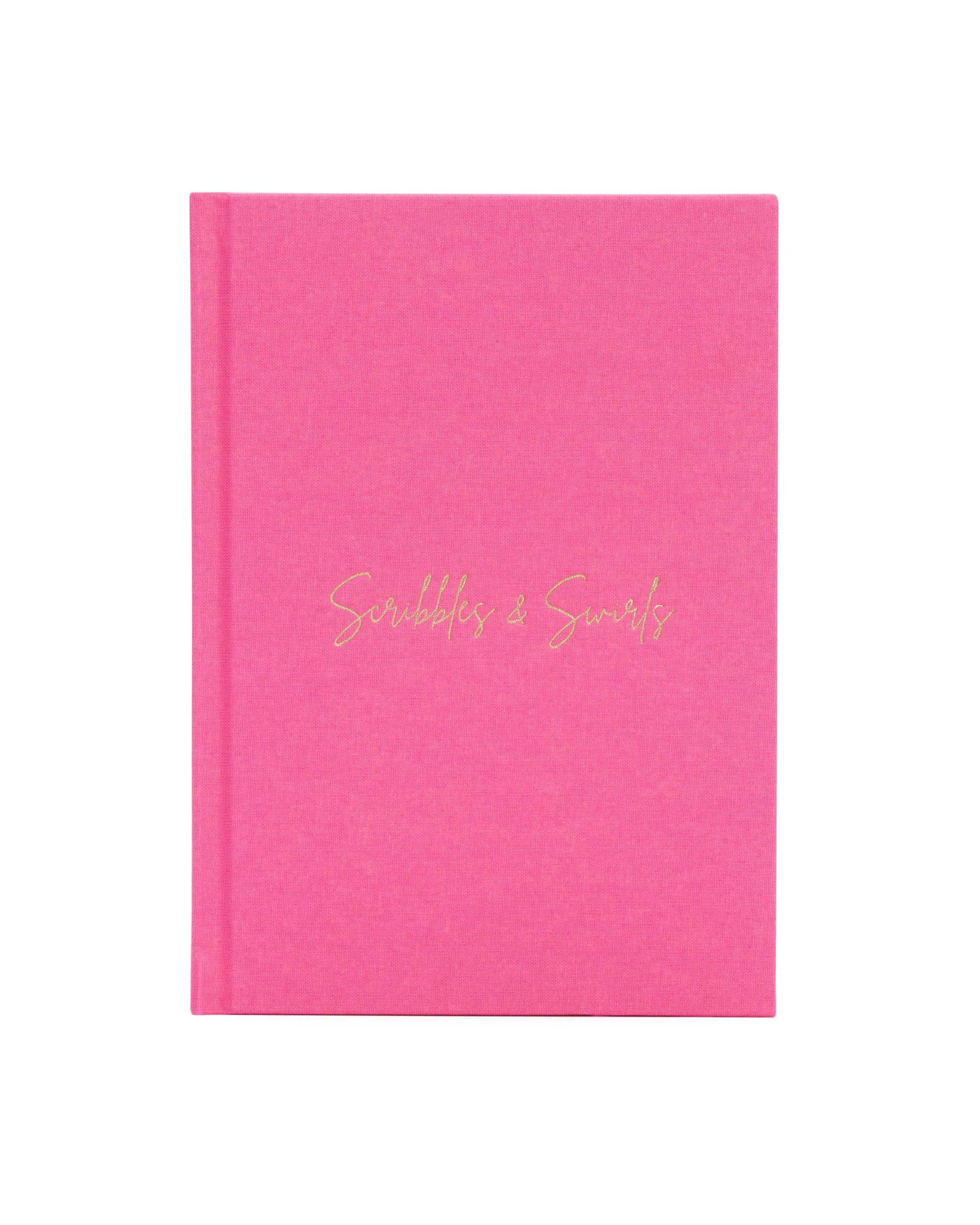 Scribbles & Swirls (Lined Hardcover Notebook)