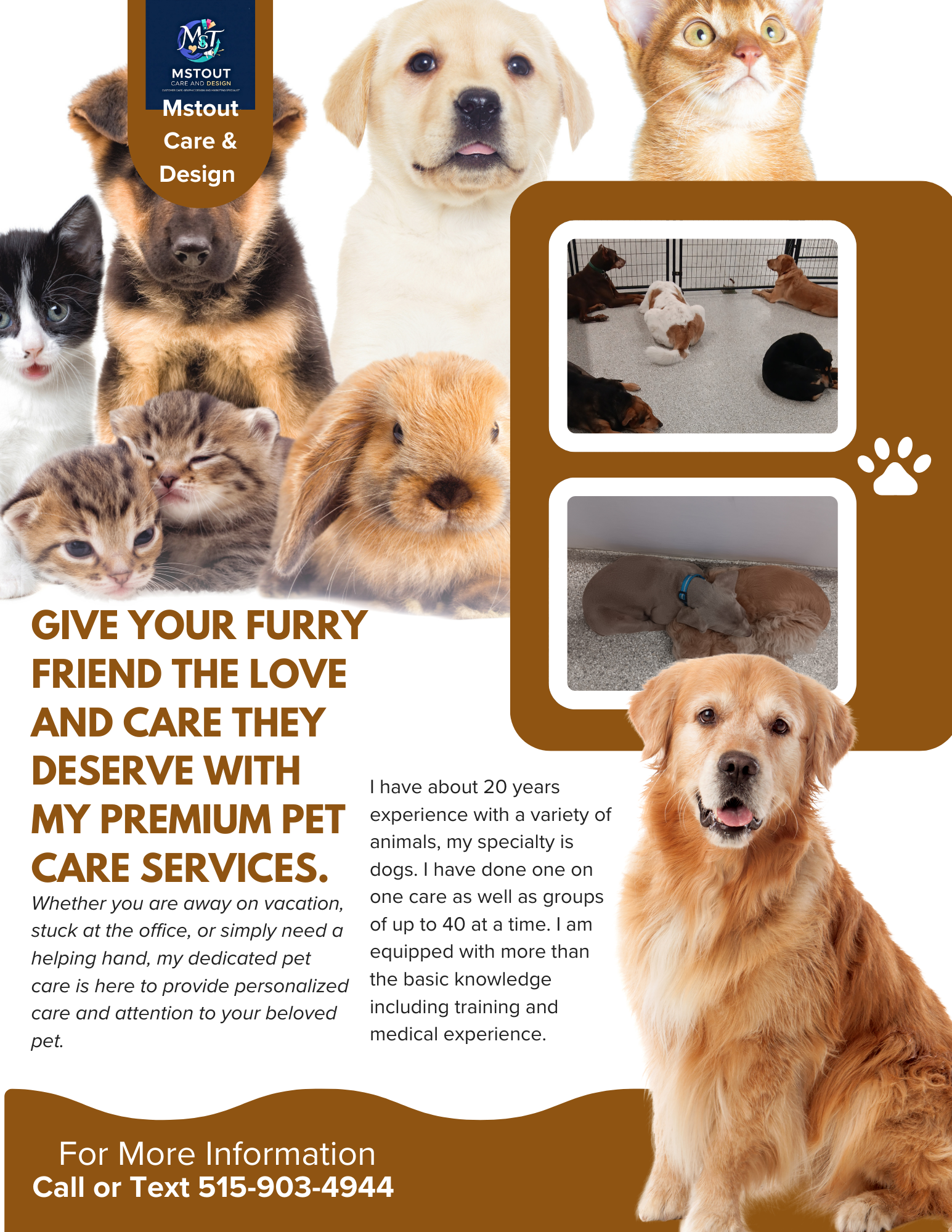 Premium Pet Care Services