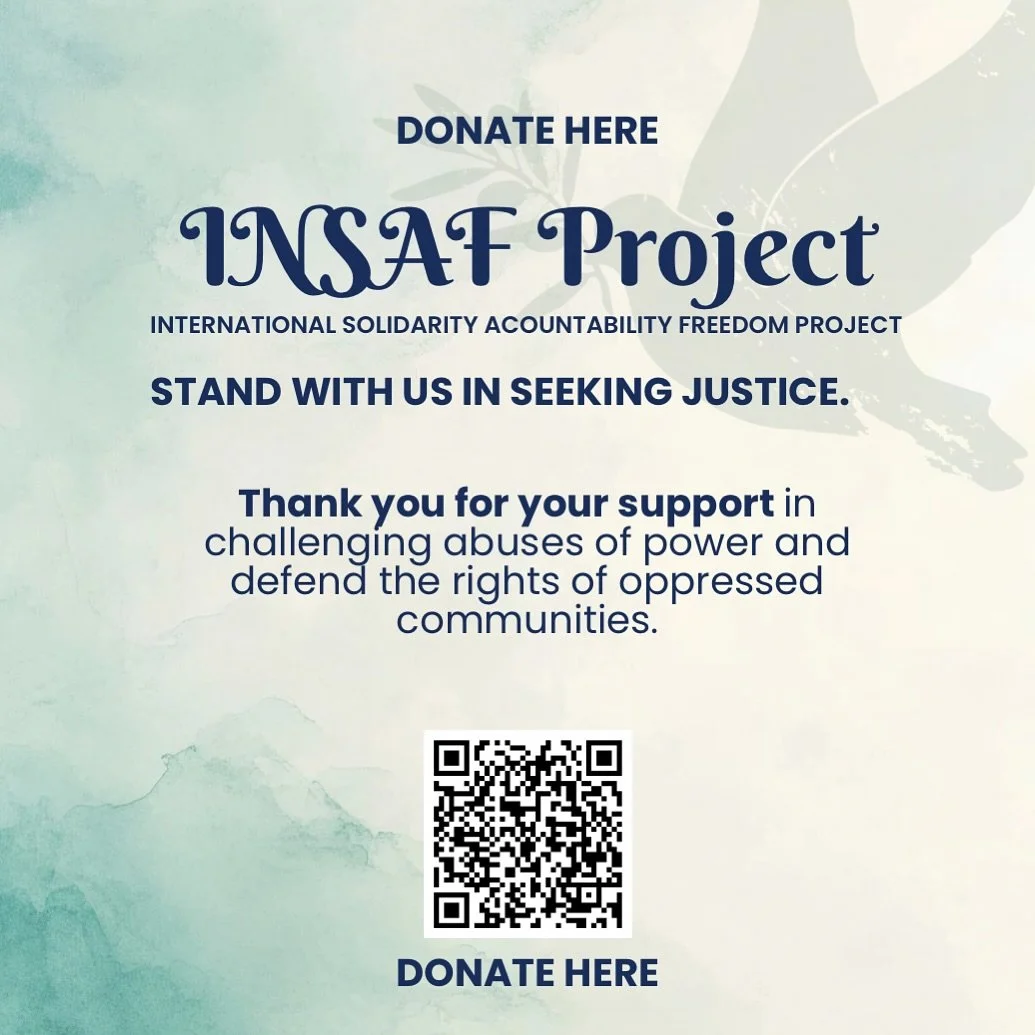 Your support powers strategic litigation, investigations, and advocacy to challenge abuses of power and defend the rights of oppressed communities.

Scan the QR code and donate to support the work