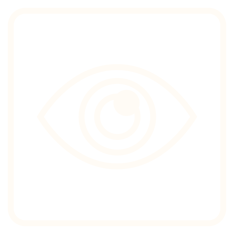 Icon of an eye with a circular reflection, representing visibility or view.