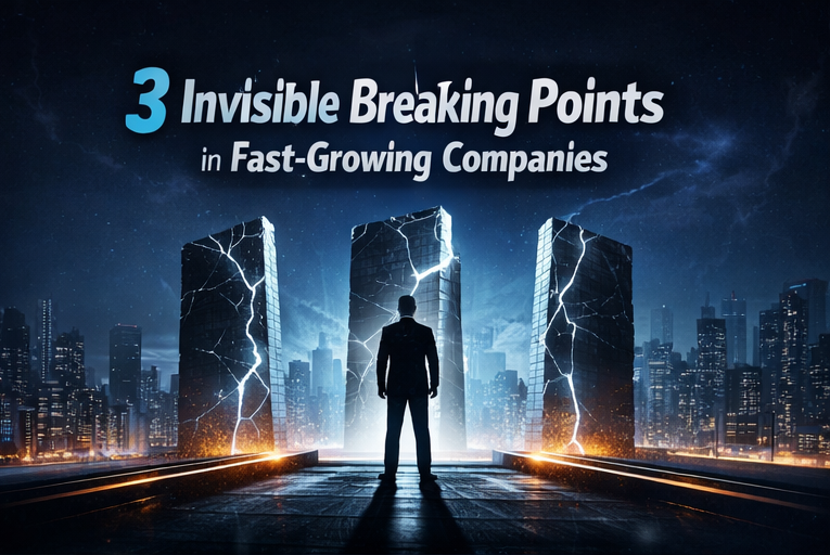 The 3 Invisible Breaking Points in Fast-Growing Companies