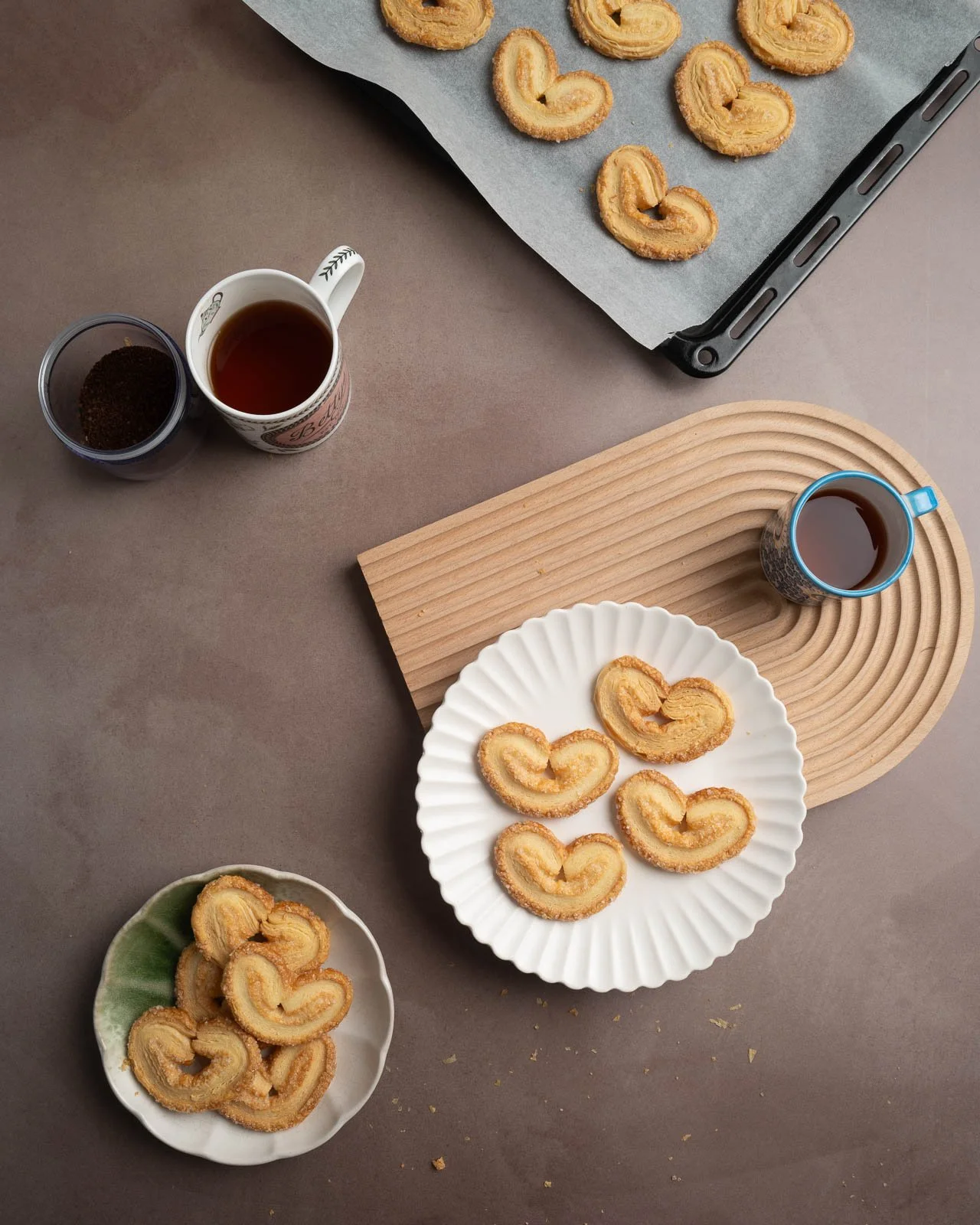 Palmiers cakes food photography Hong Kong