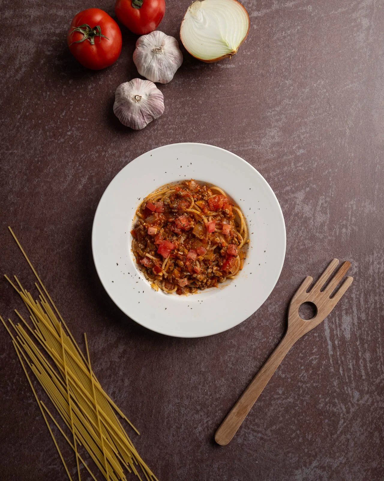 Bolognese pasta food photography Hong Kong