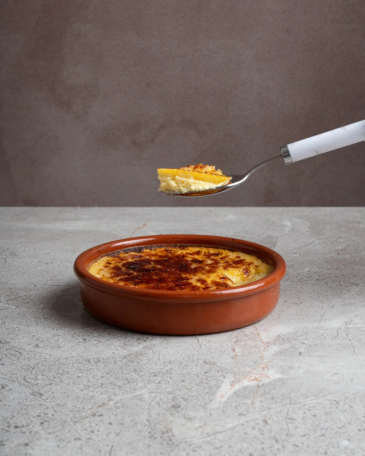 Frech creme brulee food photography Hong Kong