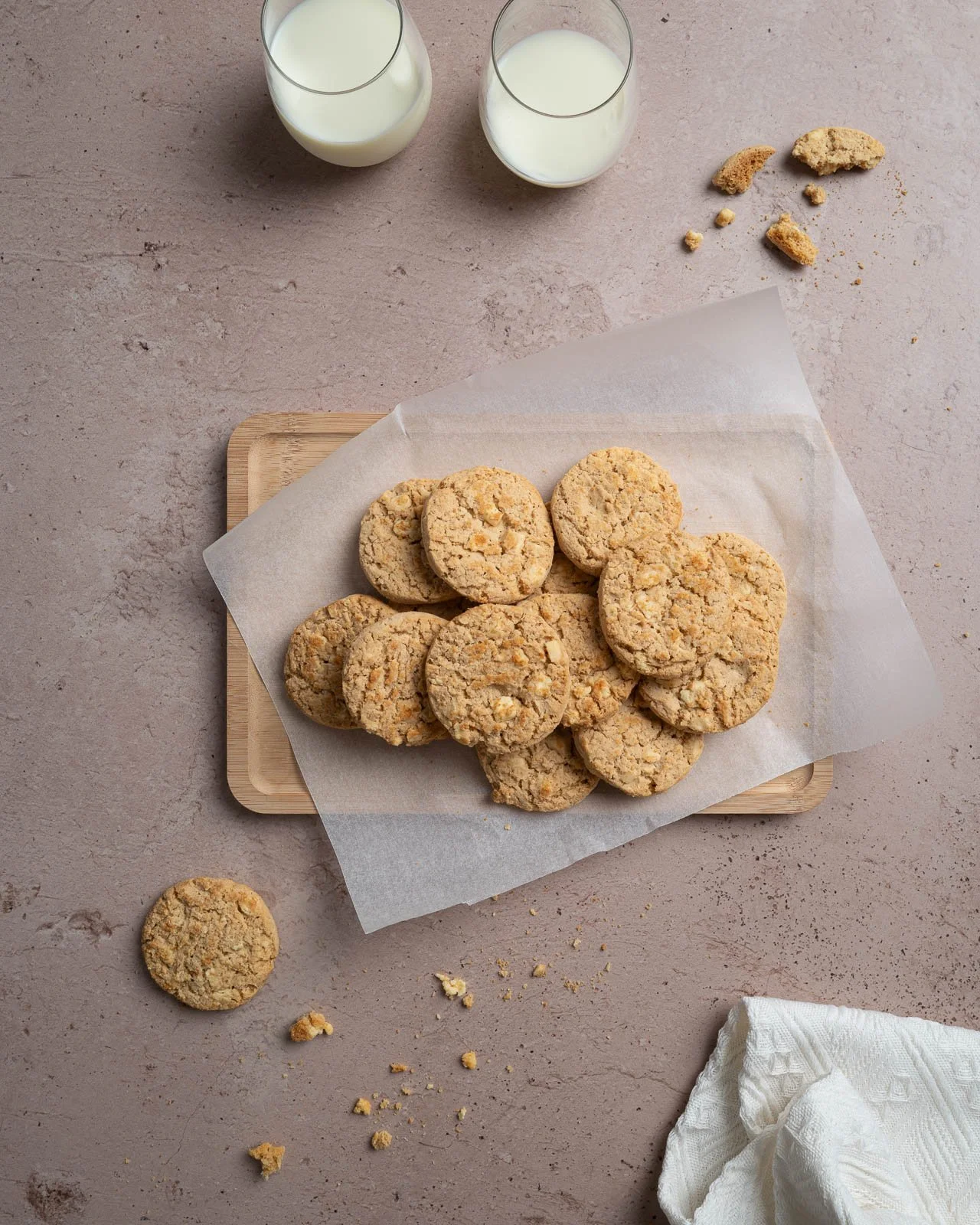 Cinnamon cookies food photography Hong Kong
