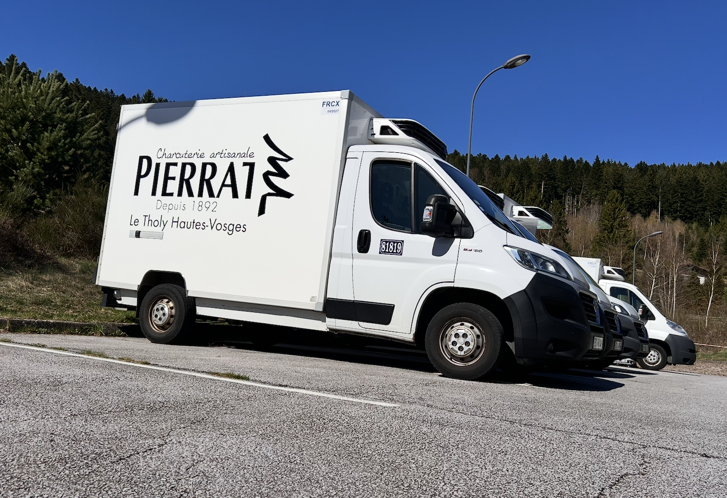 Camion frigorifique pour évènement