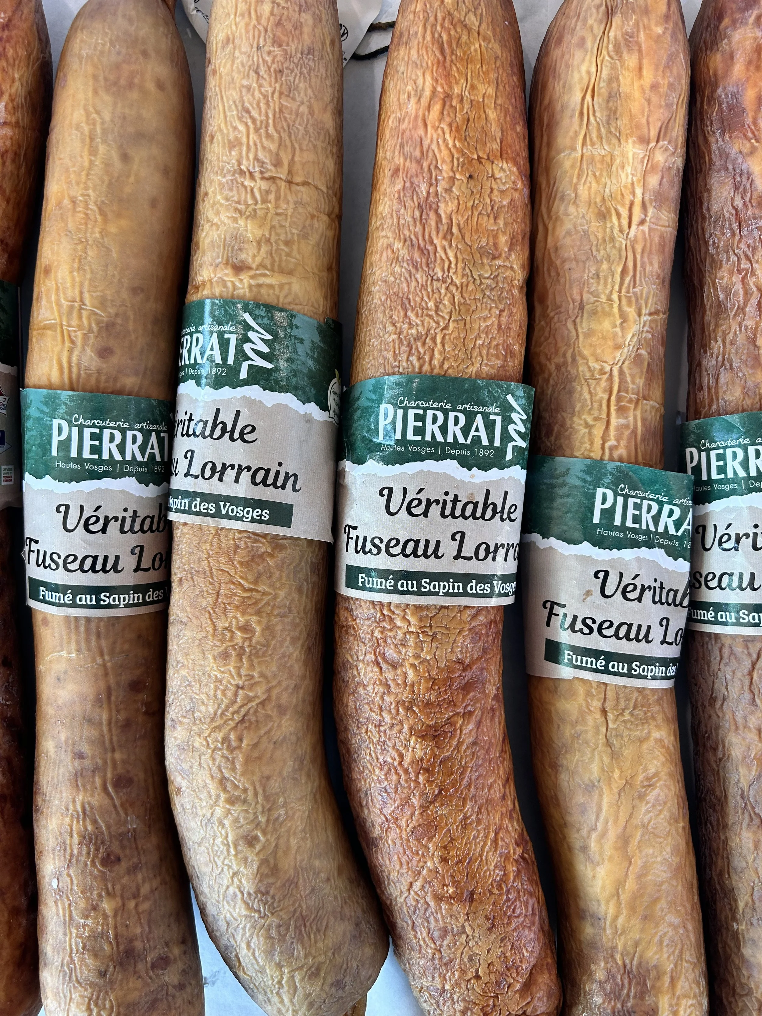 des fuseau lorrain de la Charcuterie Pierrat