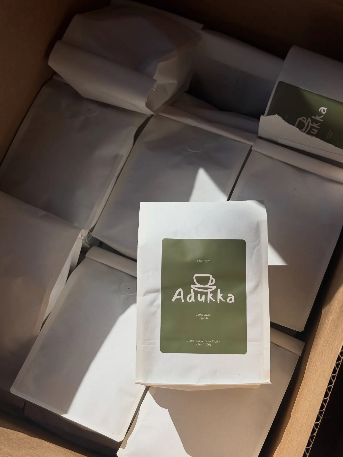 Our first batch of Adukka Coffee has officially been roasted, and we&rsquo;ve started sending bags out!

This test run has been such a gift already and we now have just 50 bags left. If you&rsquo;ve been wanting to try Adukka Coffee, now is the time 