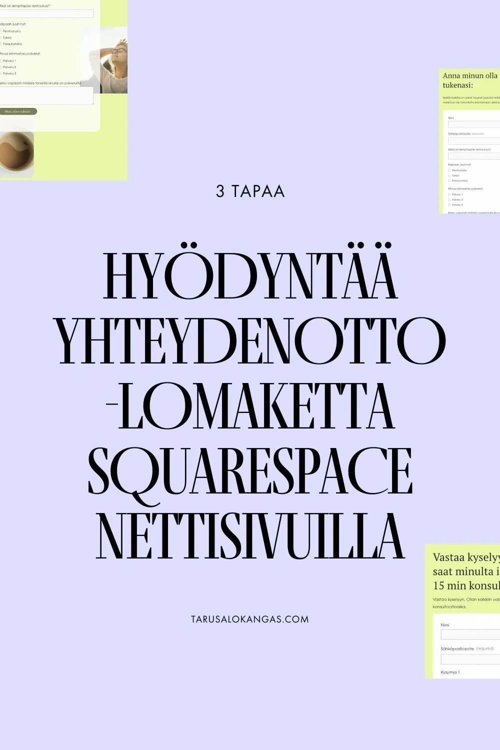 3 keinoa hyödyntää yhteydenottolomaketta kuvake