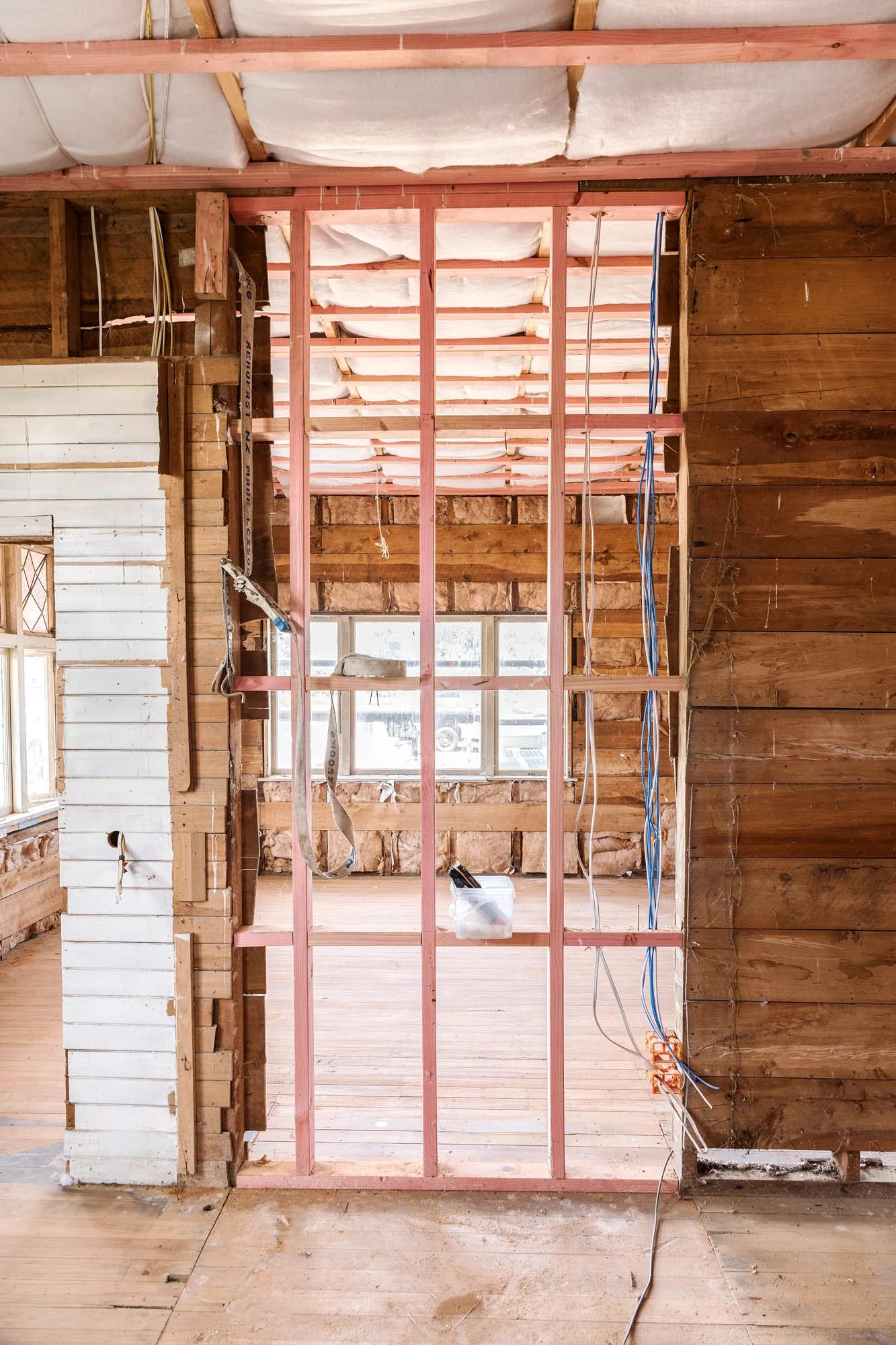Open-plan home renovation and layout reconfiguration completed by Norsewood Builders in Morrinsville