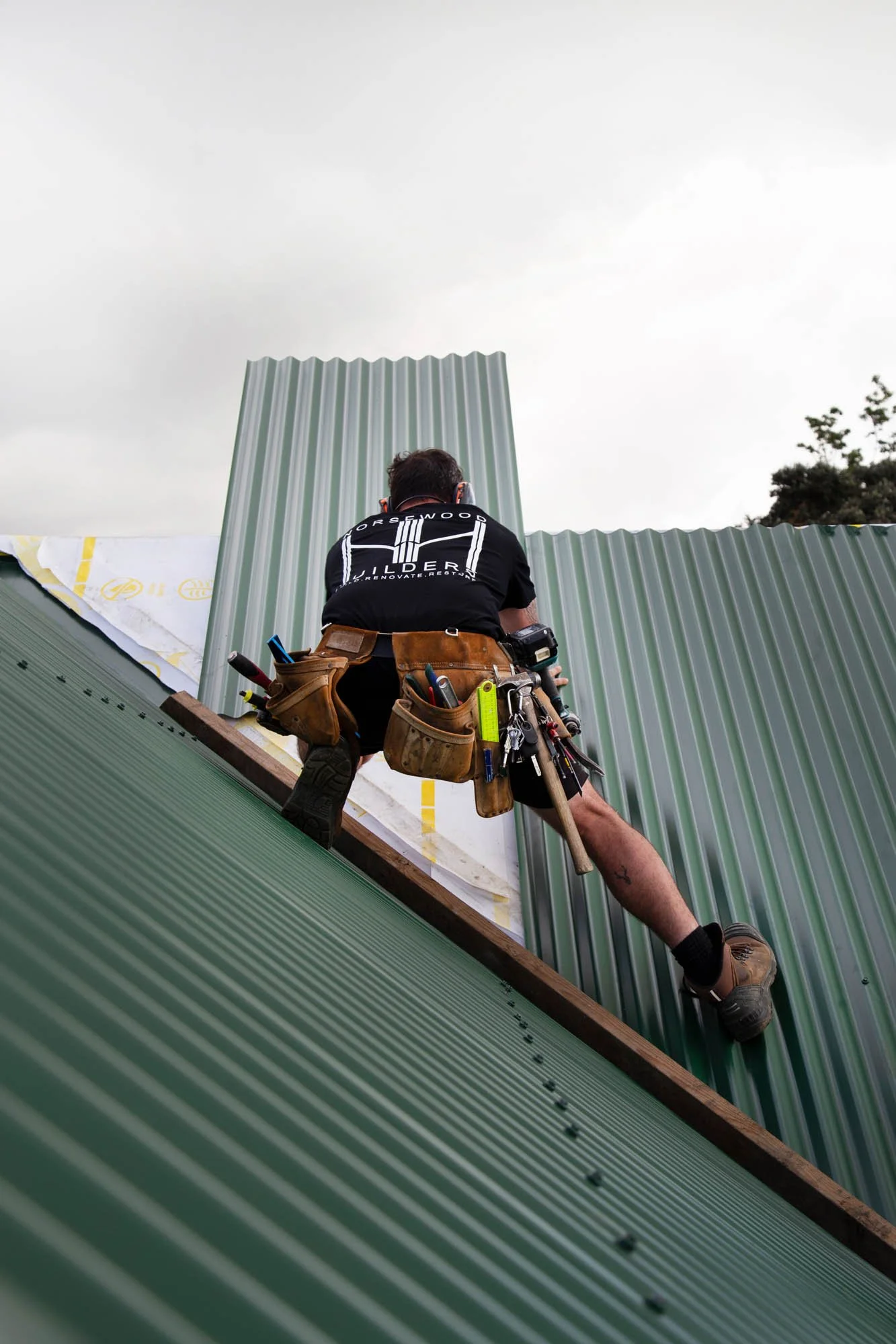 Roofing installation completed by Norsewood Builders in Waikato