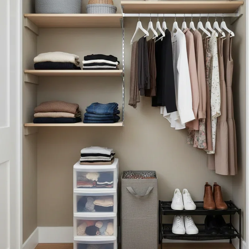 15 Small Closet Organization Ideas for Neat Storage