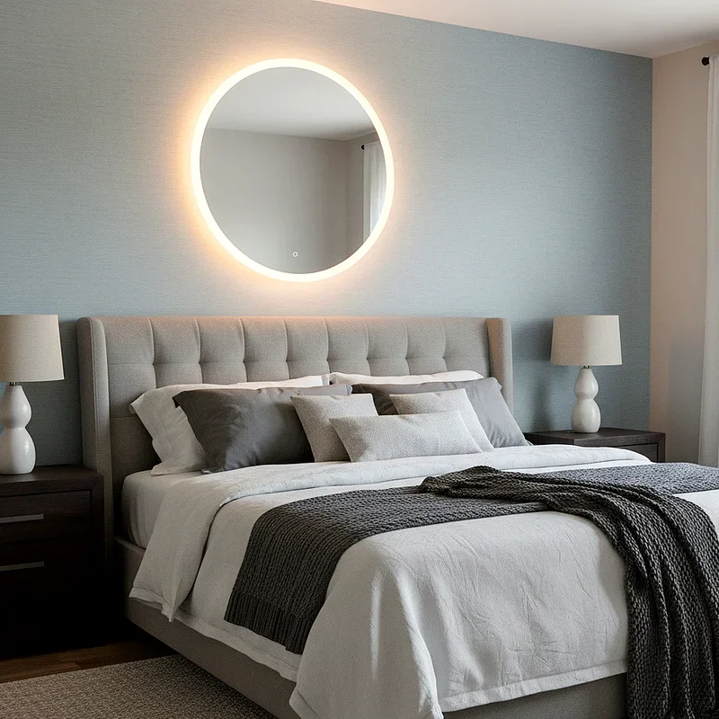 Mirror Above Bed Ideas