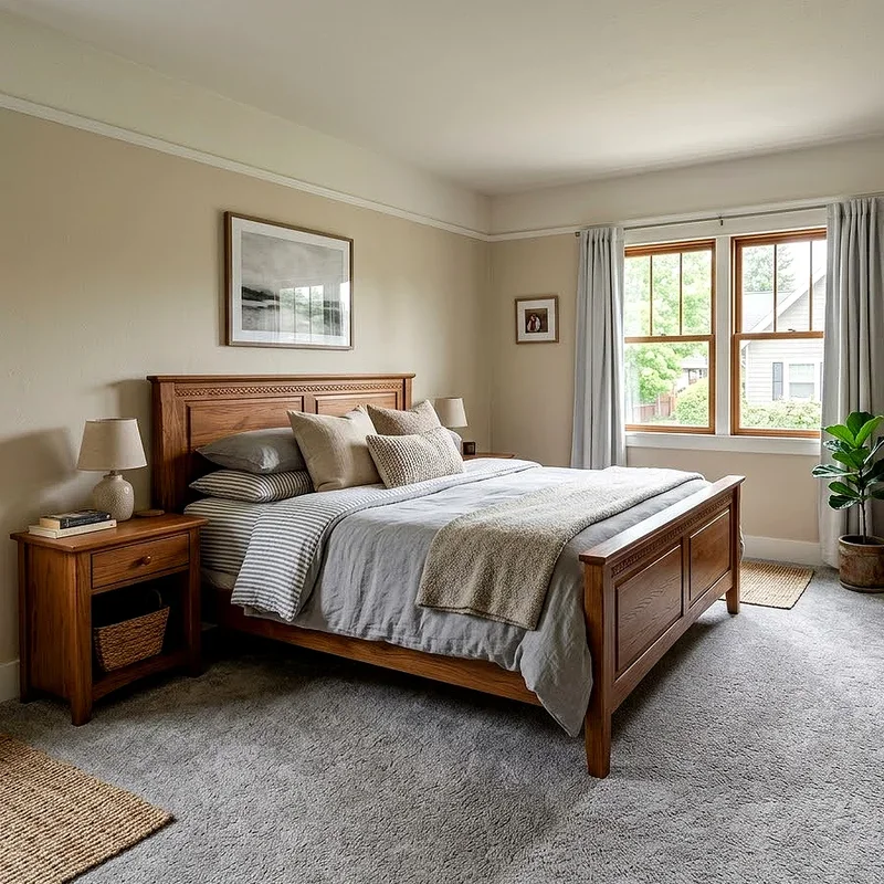Grey Carpet Bedroom Ideas