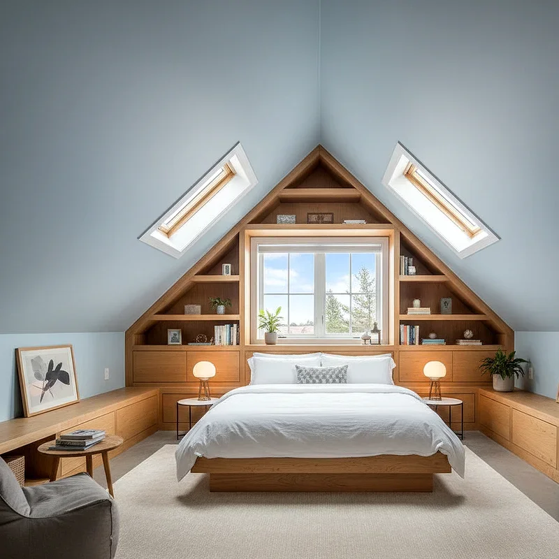 Small Attic Bedroom Ideas