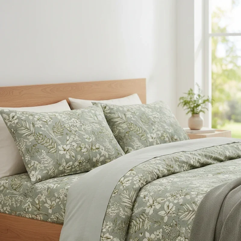 Sage Green Bedding Ideas