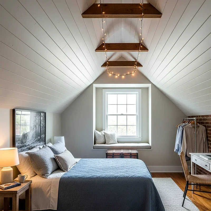 Small Attic Bedroom Ideas