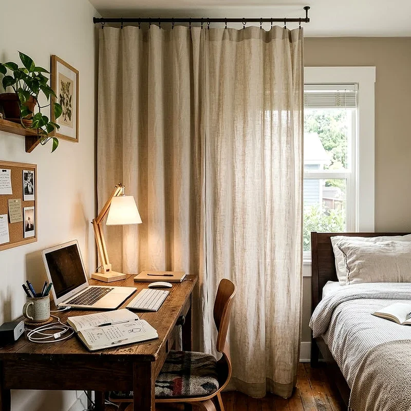 Desk Next to Bed Ideas