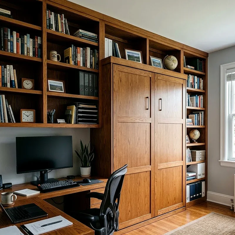 Office with Murphy Bed Ideas