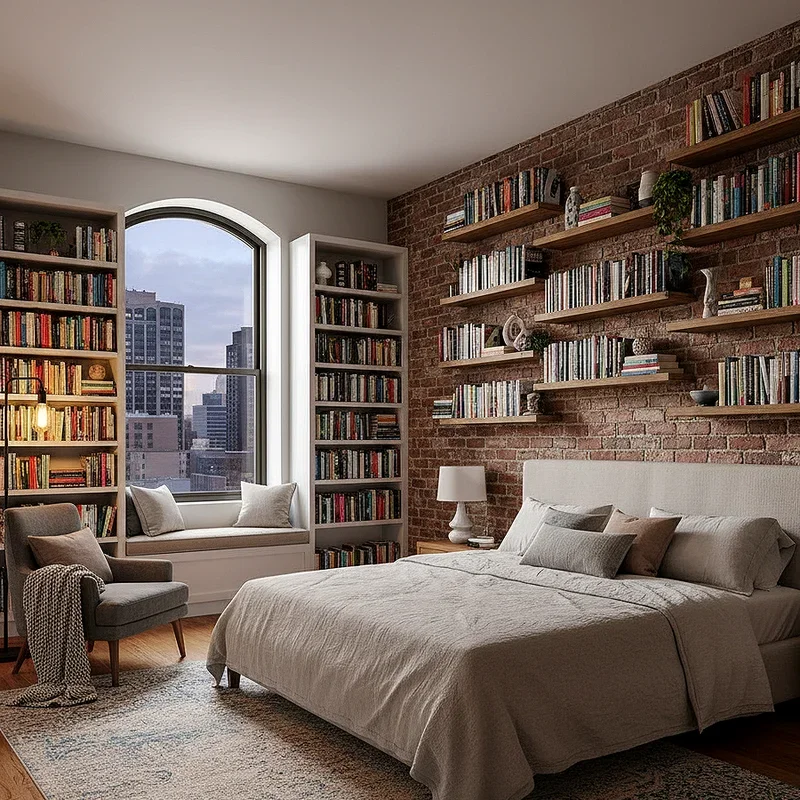 Library Bedroom Ideas