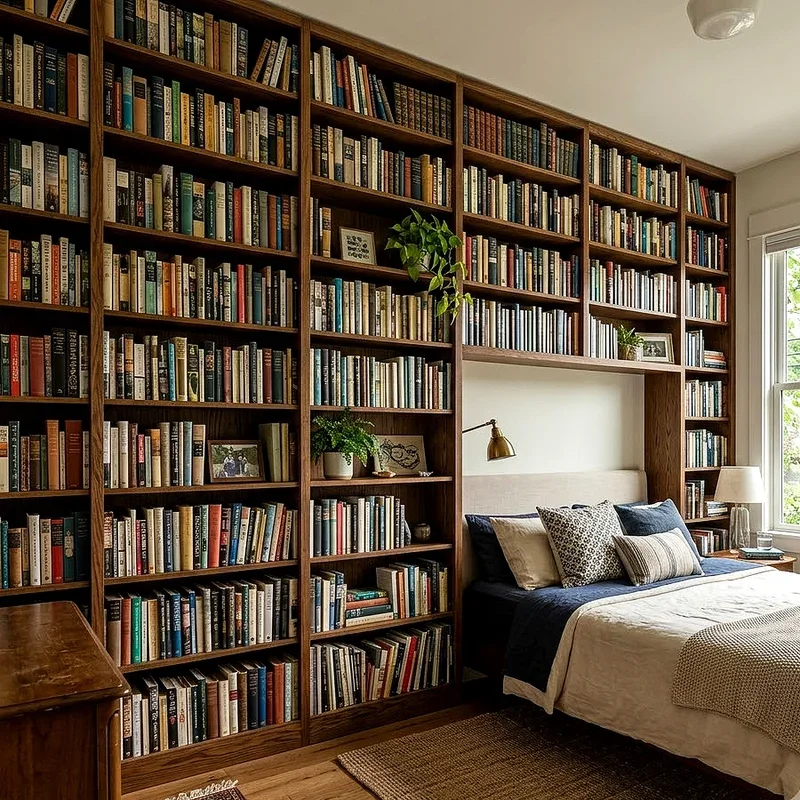 Bedroom Bookshelf Ideas