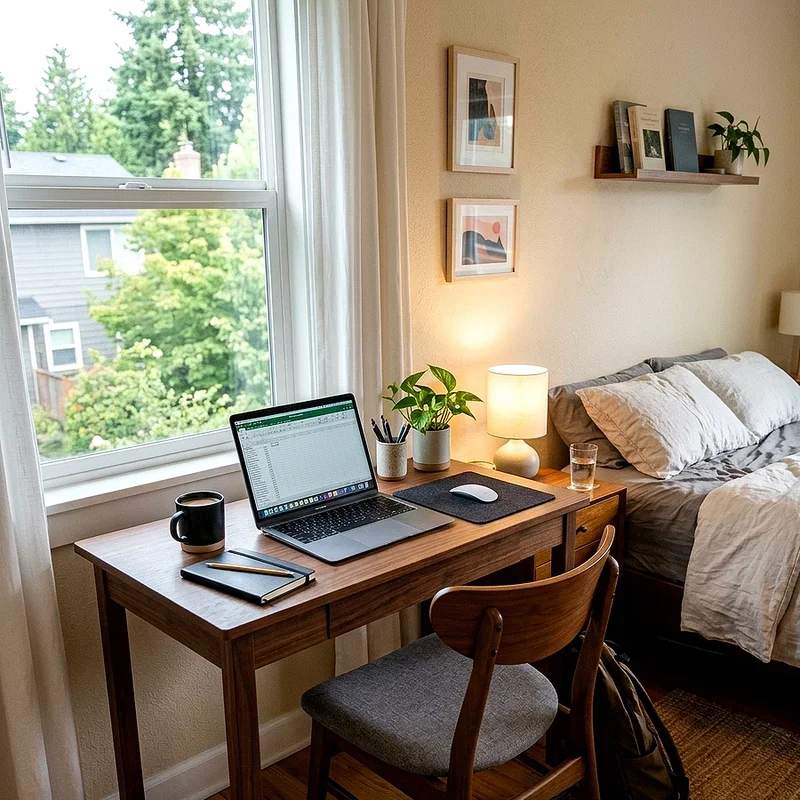 Bedroom Office Ideas