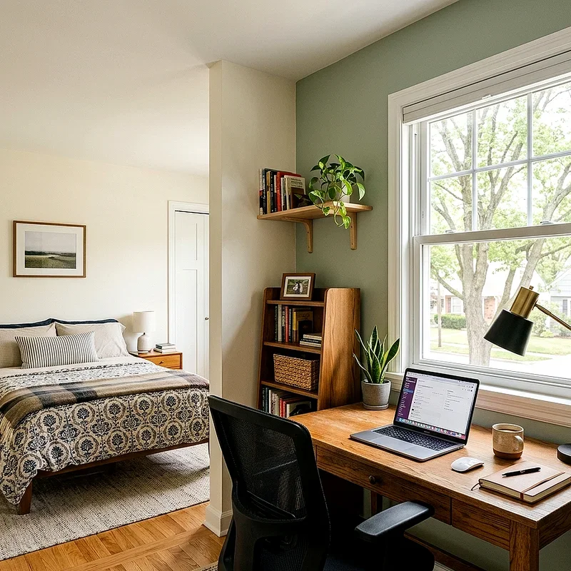 Bedroom Office Ideas