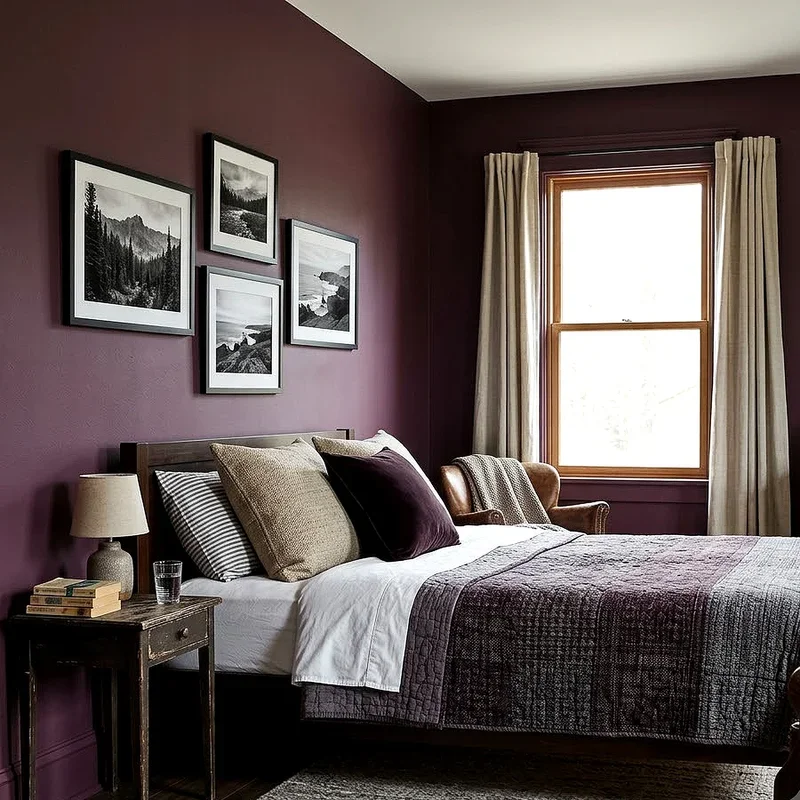 Plum Bedroom Ideas
