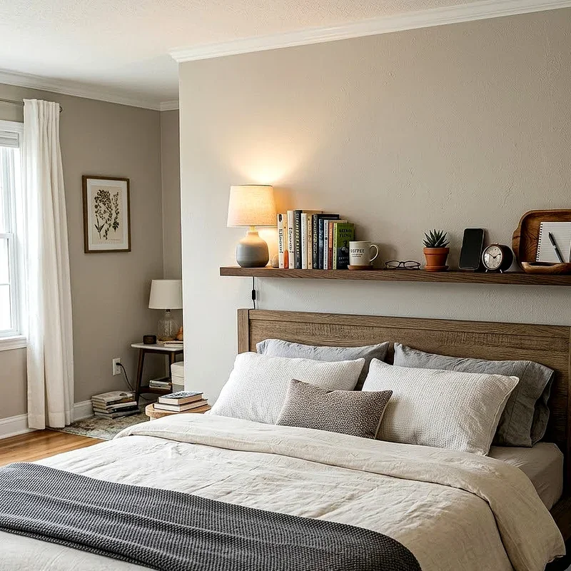 Over Bed Storage Ideas
