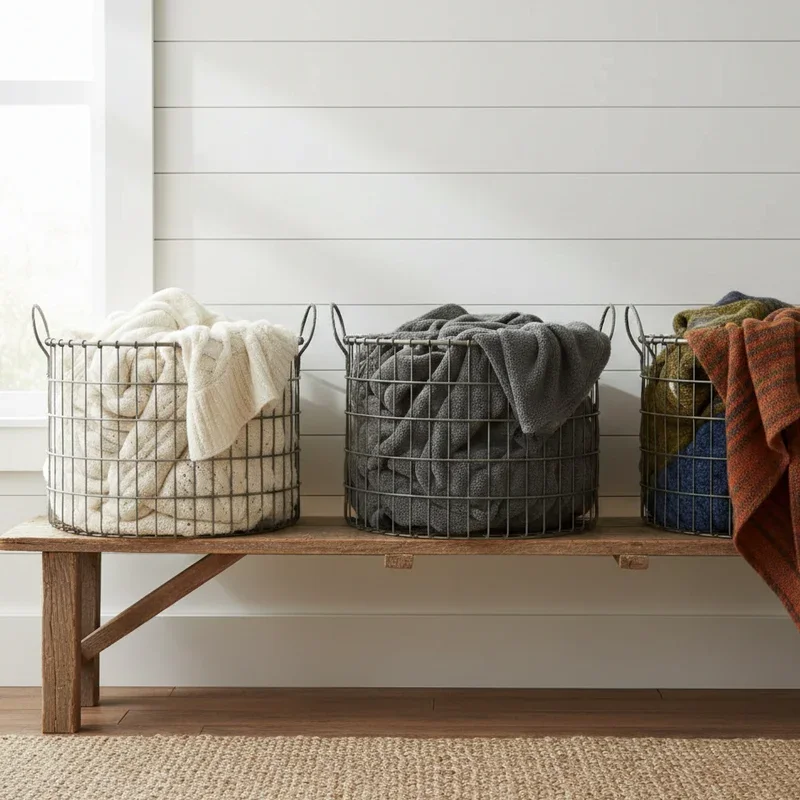 Blanket Storage Ideas